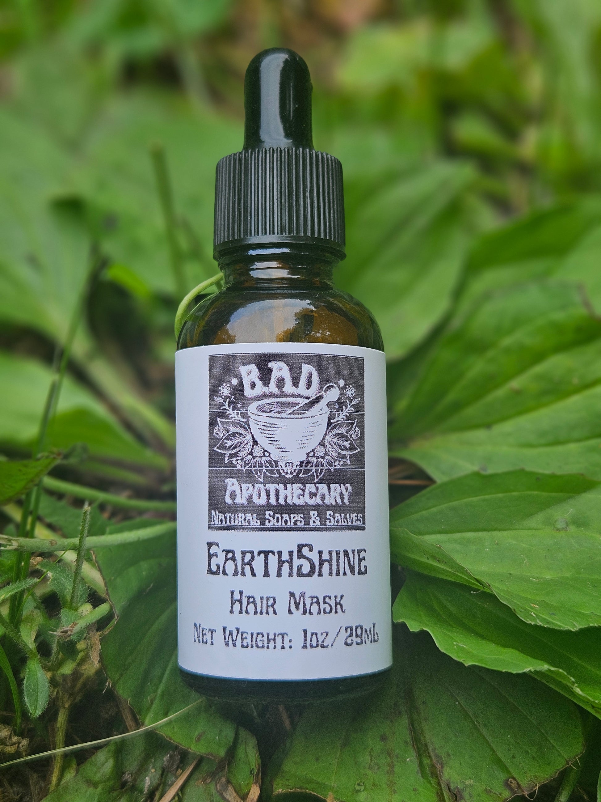 EarthShine Hair Mask – Balance and Support Growth, 1 oz Bottle