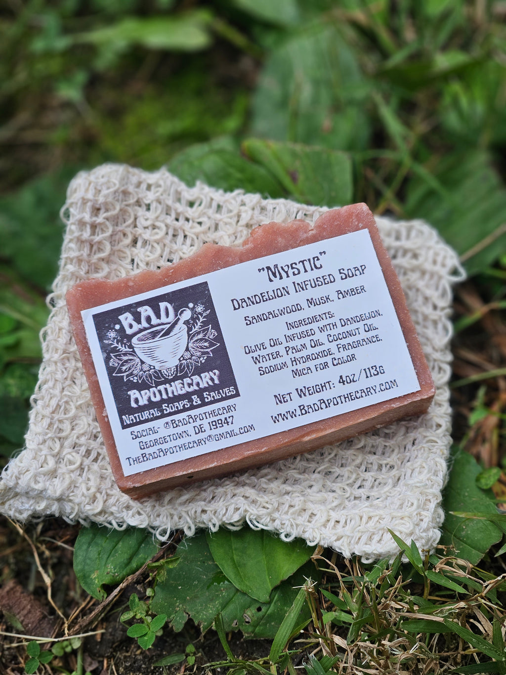 Sisal Soap Saver Bag – Natural Exfoliating Pouch for Handmade Soaps