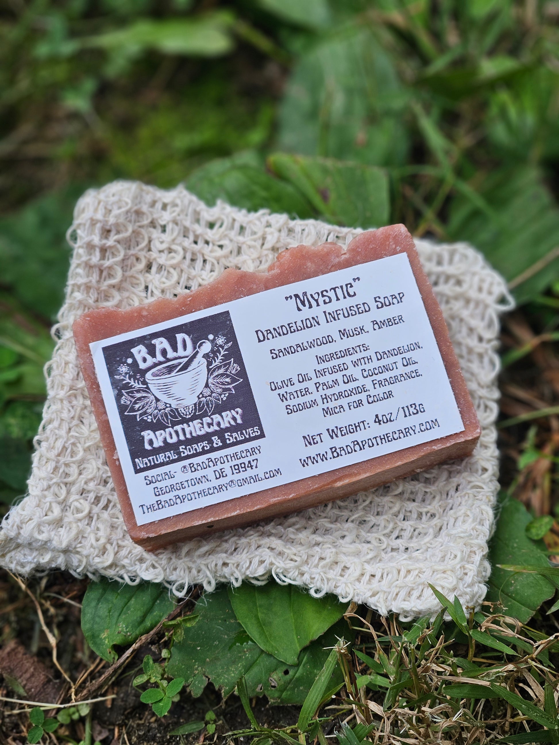 Sisal Soap Saver Bag – Natural Exfoliating Pouch for Handmade Soaps