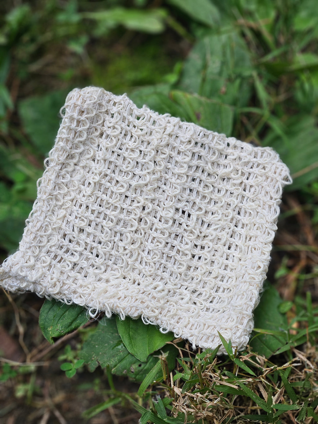 Sisal Soap Saver Bag – Natural Exfoliating Pouch for Handmade Soaps