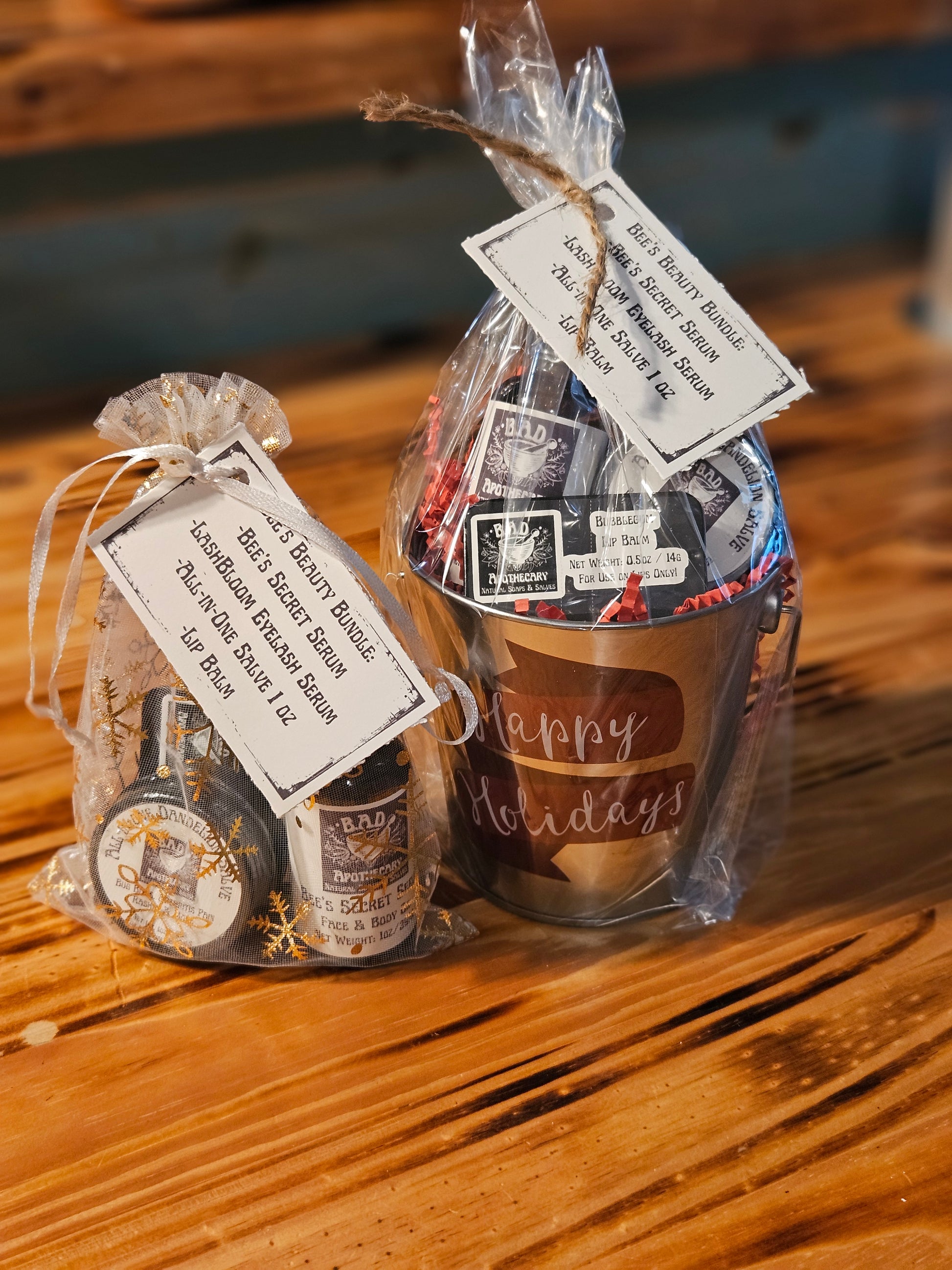 Holiday Herbal Gift Sets | Natural Stocking Stuffers by B.A.D. Apothecary