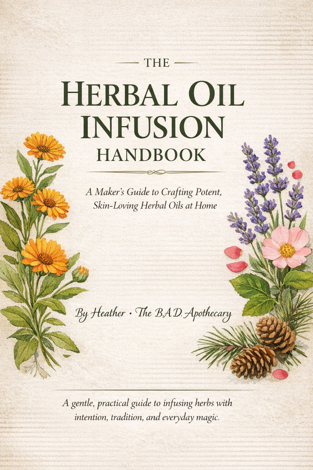 The Herbal Oil Infusion Handbook — Digital Guide (45 Pages)