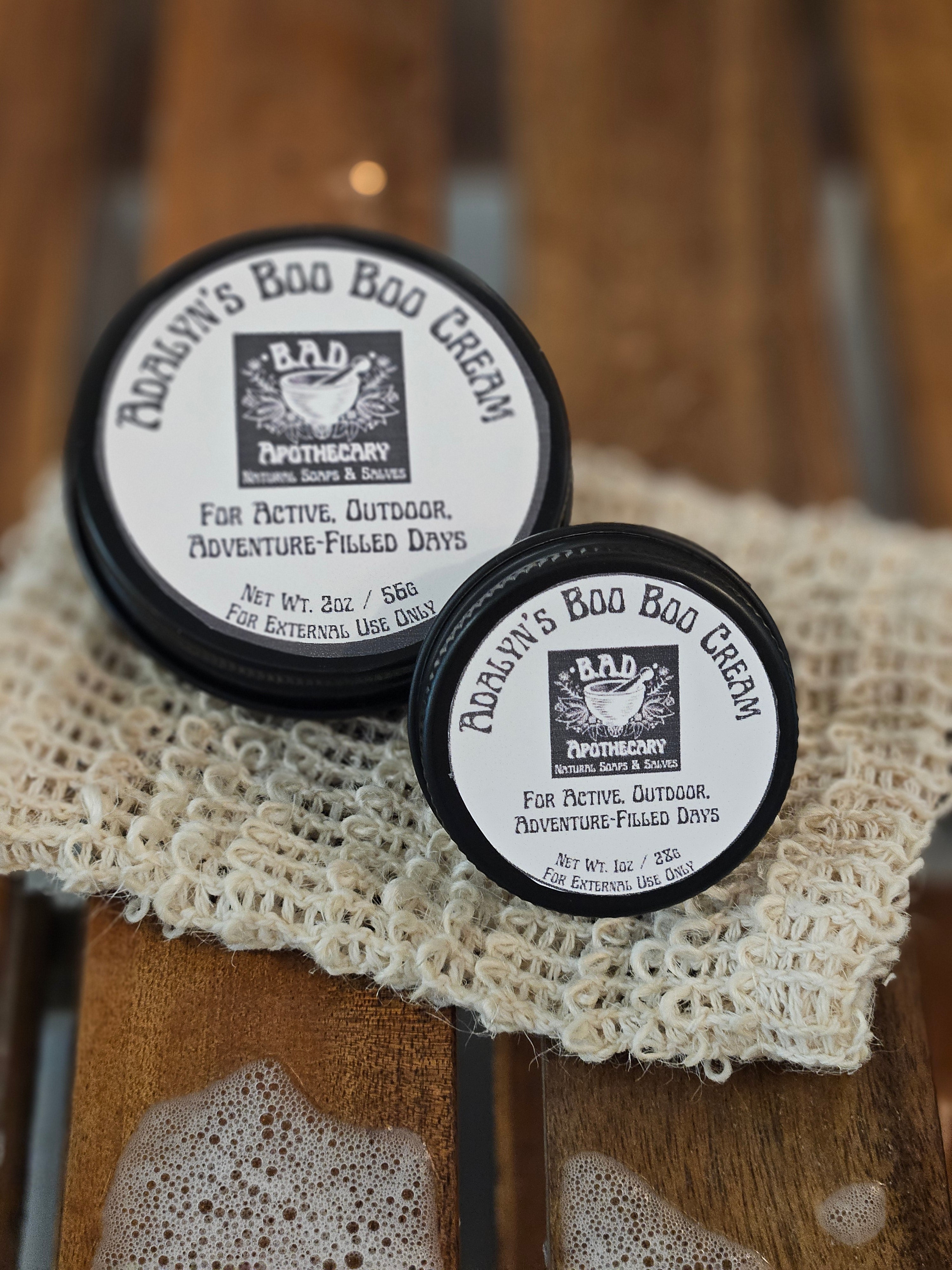 Adalyn's Boo Boo Cream — Herbal Salve for Active, Outdoor