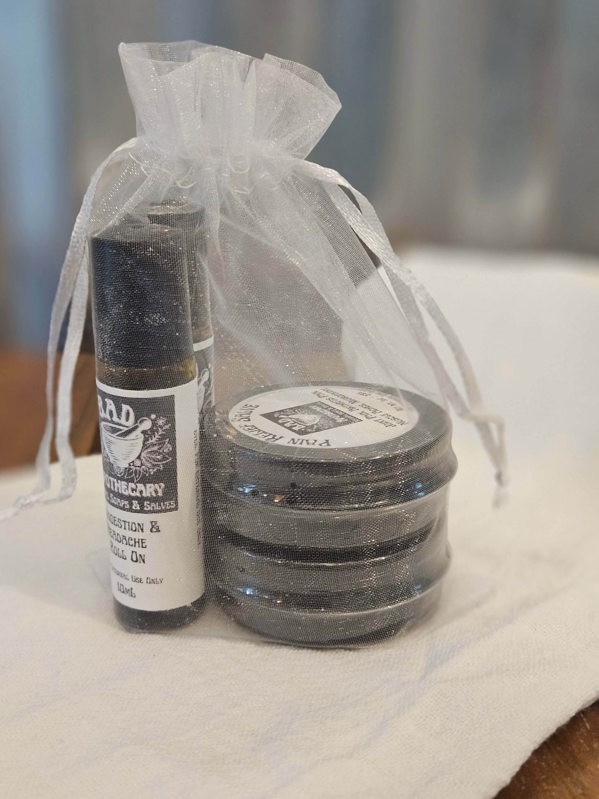 Mini First Aid Bundle — Herbal Salves & Roll‑Ons for Pain, Cuts & Headaches