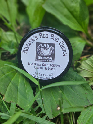 Adalyn's Boo Boo Cream, All Natural and Wildcrafted Healing Salve, 1 oz Tin