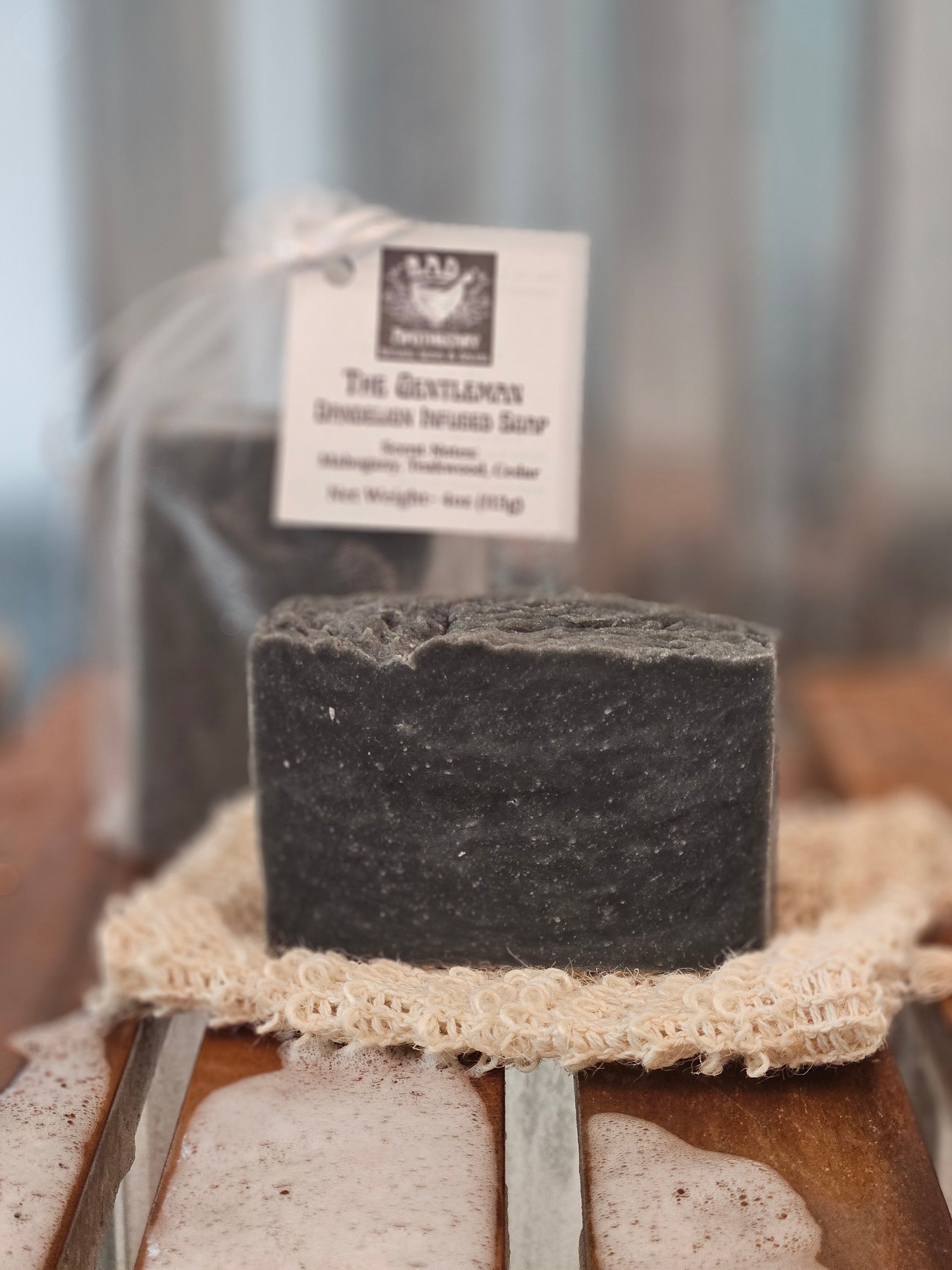 The Gentleman — Handmade Dandelion‑Infused Soap
