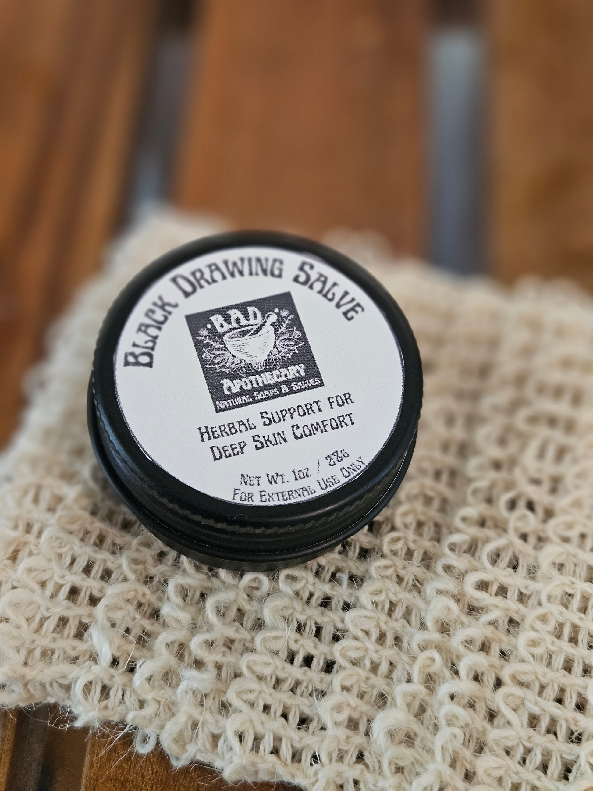Black Drawing Salve — Traditional Herbal Skin Salve for Deep Comfort