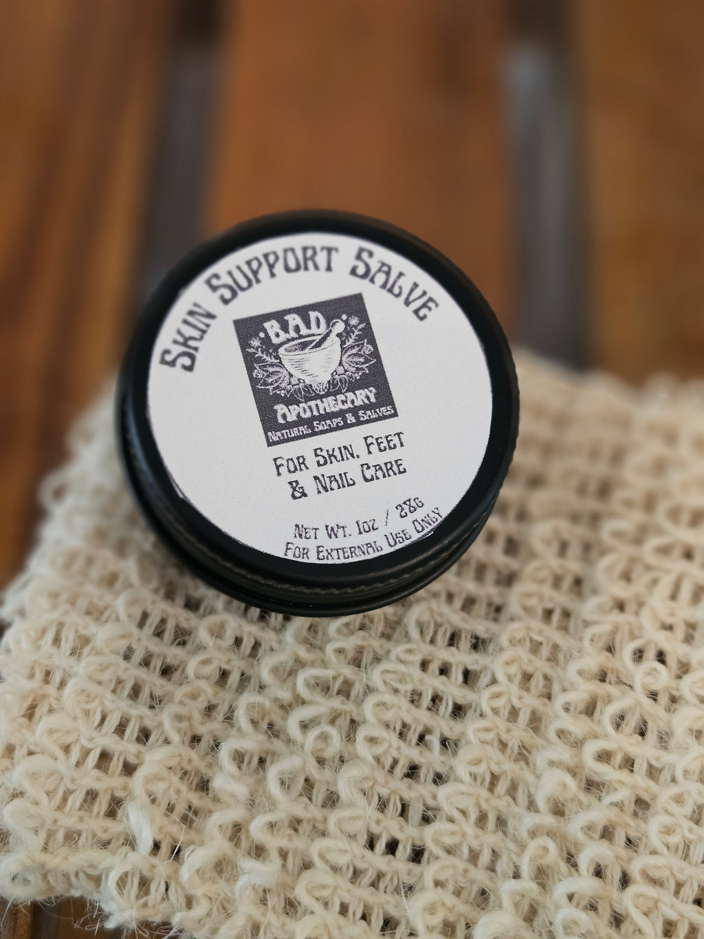 Skin Support Salve — For Feet, Nails & Stubborn Skin Areas
