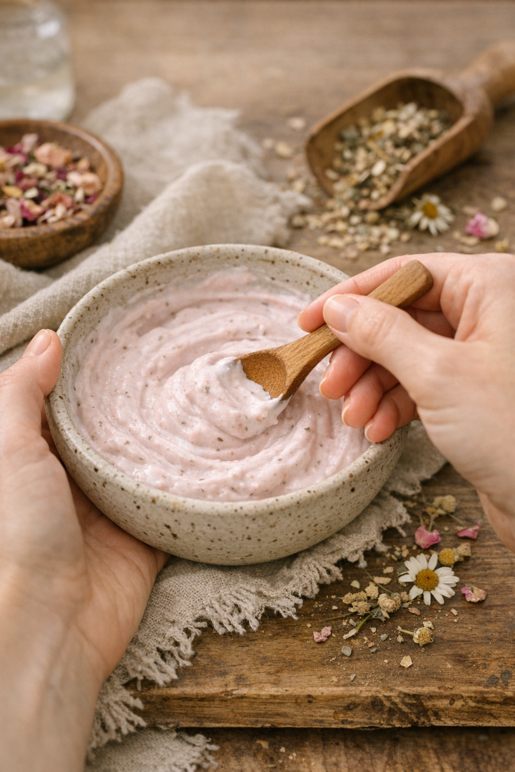Wild Bloom Herbal Face Masks — Radiant Renewal or Acne Support