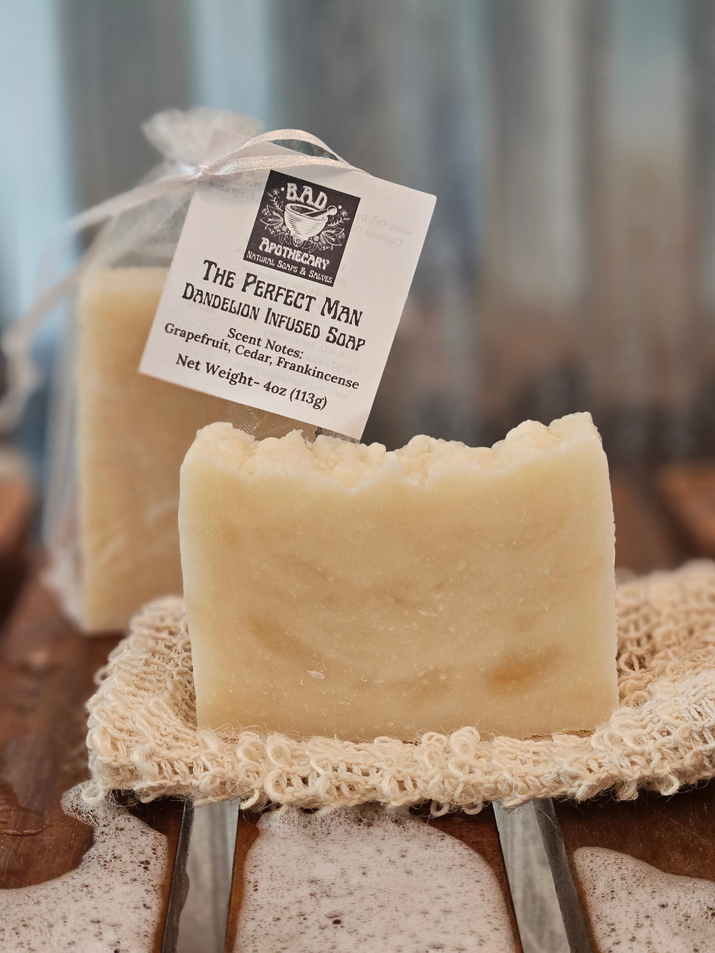 The Perfect Man — Handmade Dandelion‑Infused Soap