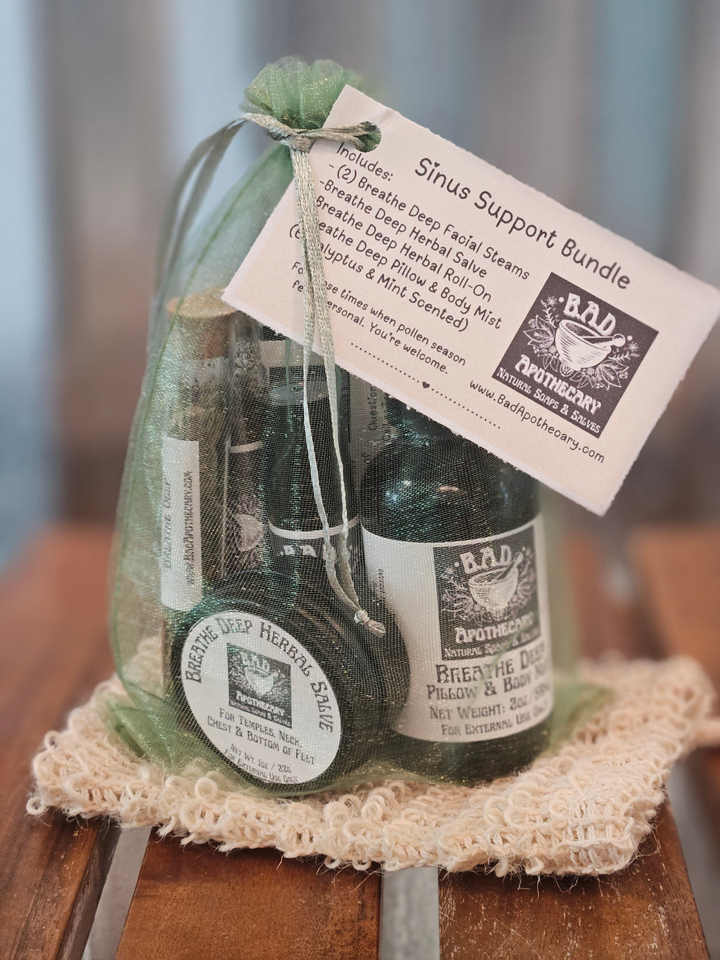 Sinus Support Bundle — Plant‑Powered Comfort for High‑Pollen Days