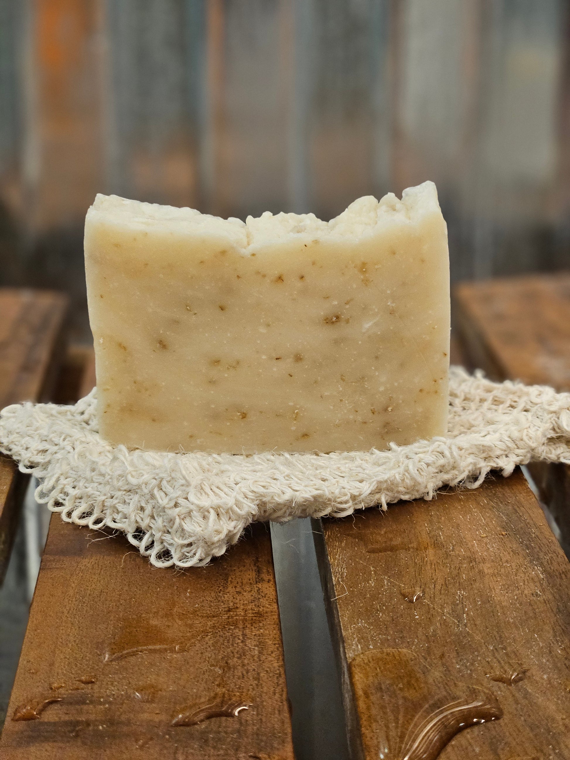 Wisp & Wood Dandelion-Infused Soap, Herbal Artisan Bar Soap by B.A.D. Apothecary