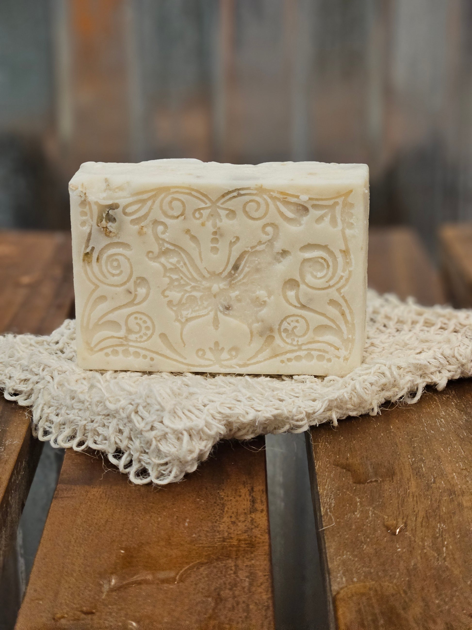Herbal Facial Bar with Wild Dandelion & Oatmeal, Lavender or Tea Tree Essential Oil, Artisan Soap by B.A.D. Apothecary