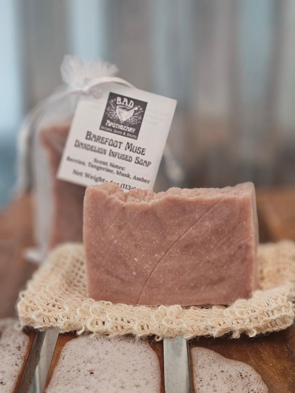 Barefoot Muse — Handmade Dandelion‑Infused Soap