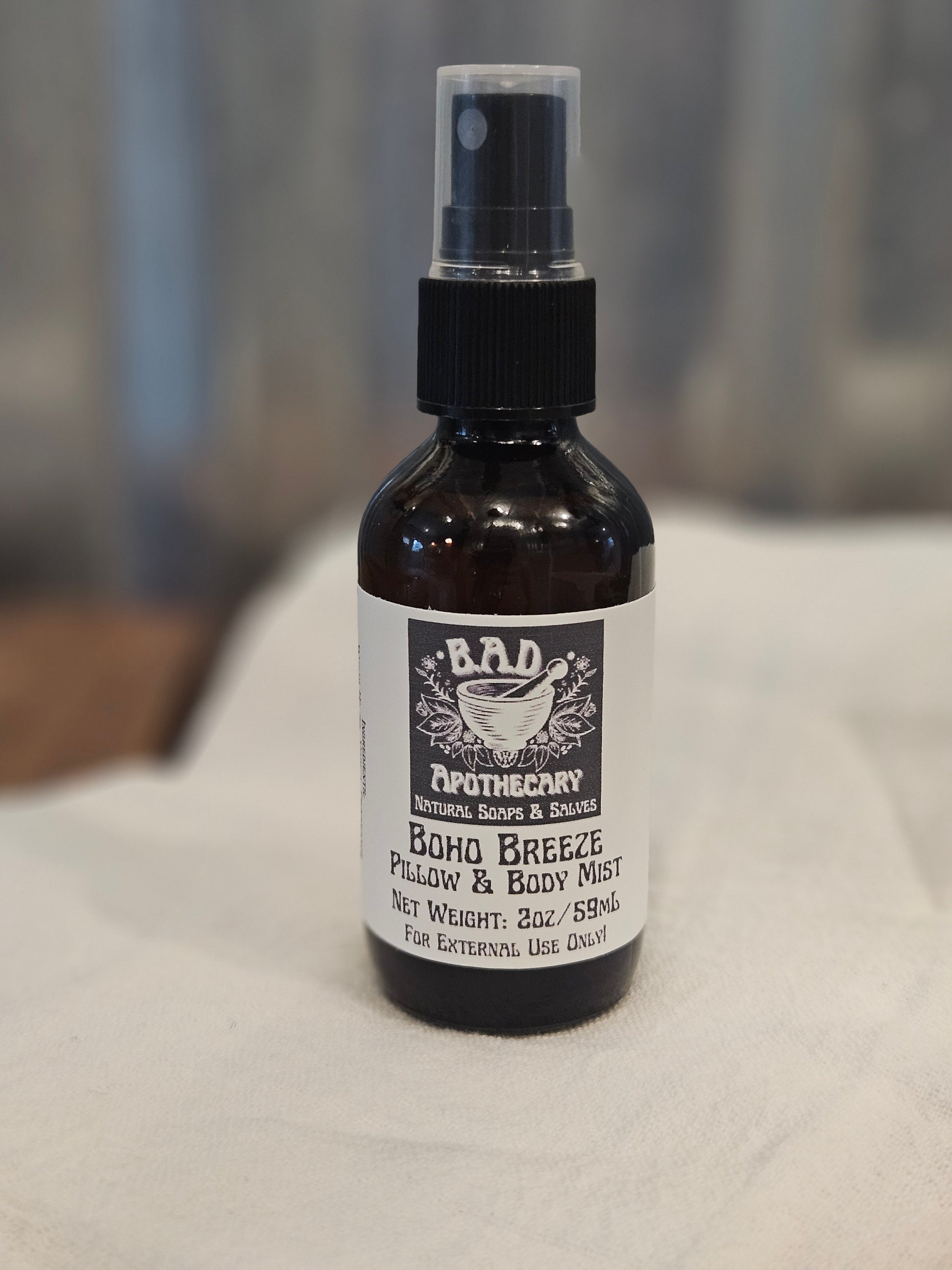 Pillow & Body Mists — 2 oz Botanical Aromatherapy Sprays