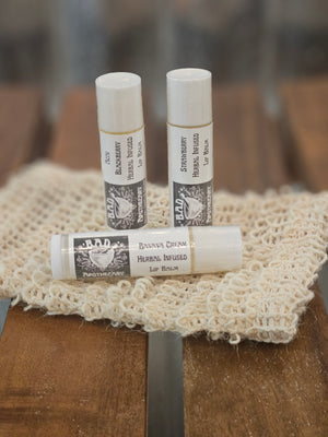 Herbal Lip Balm with Comfrey | Nourishing, Silky, Long‑Lasting Moisture