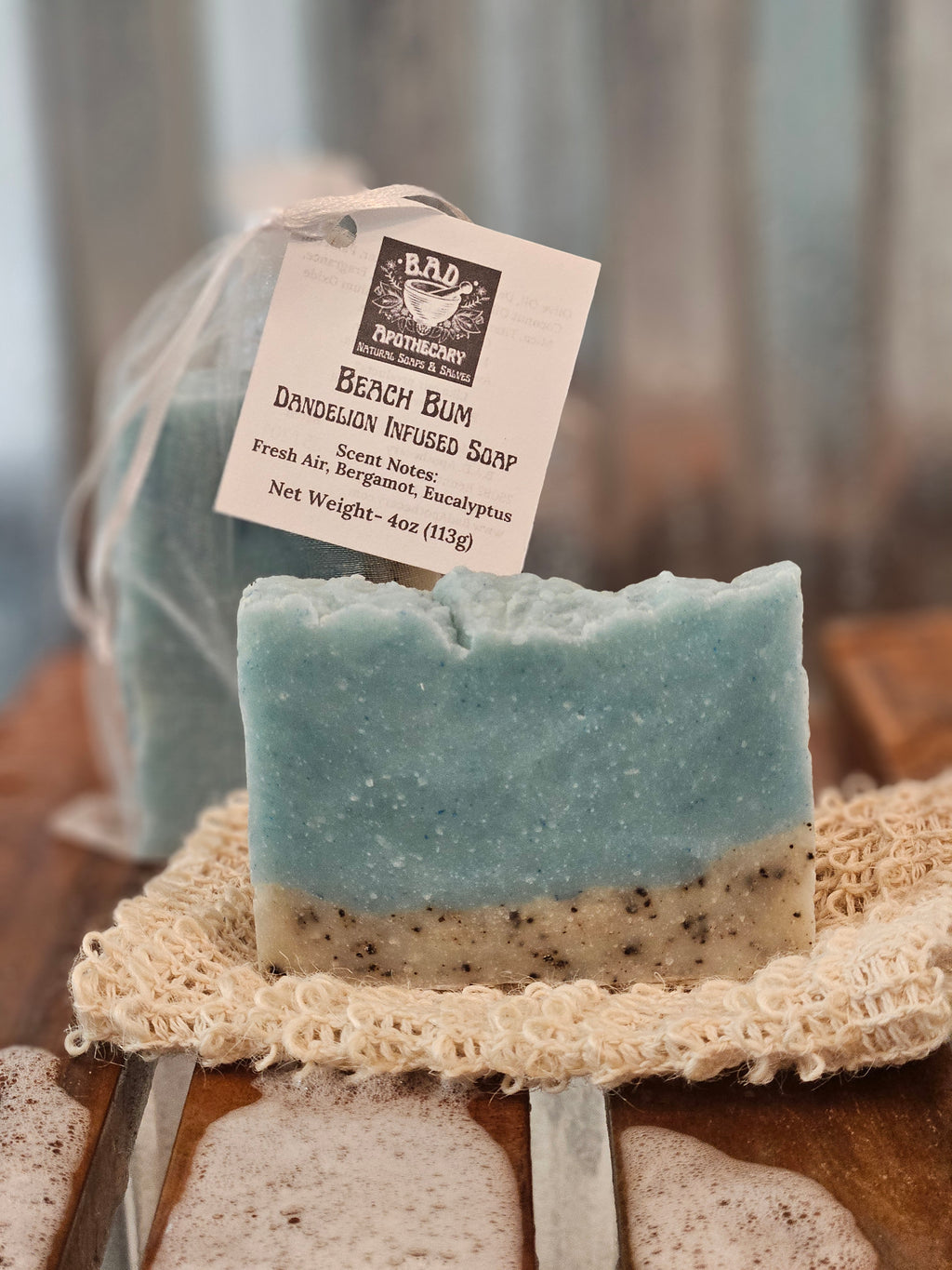 Beach Bum — Handmade Dandelion‑Infused Soap