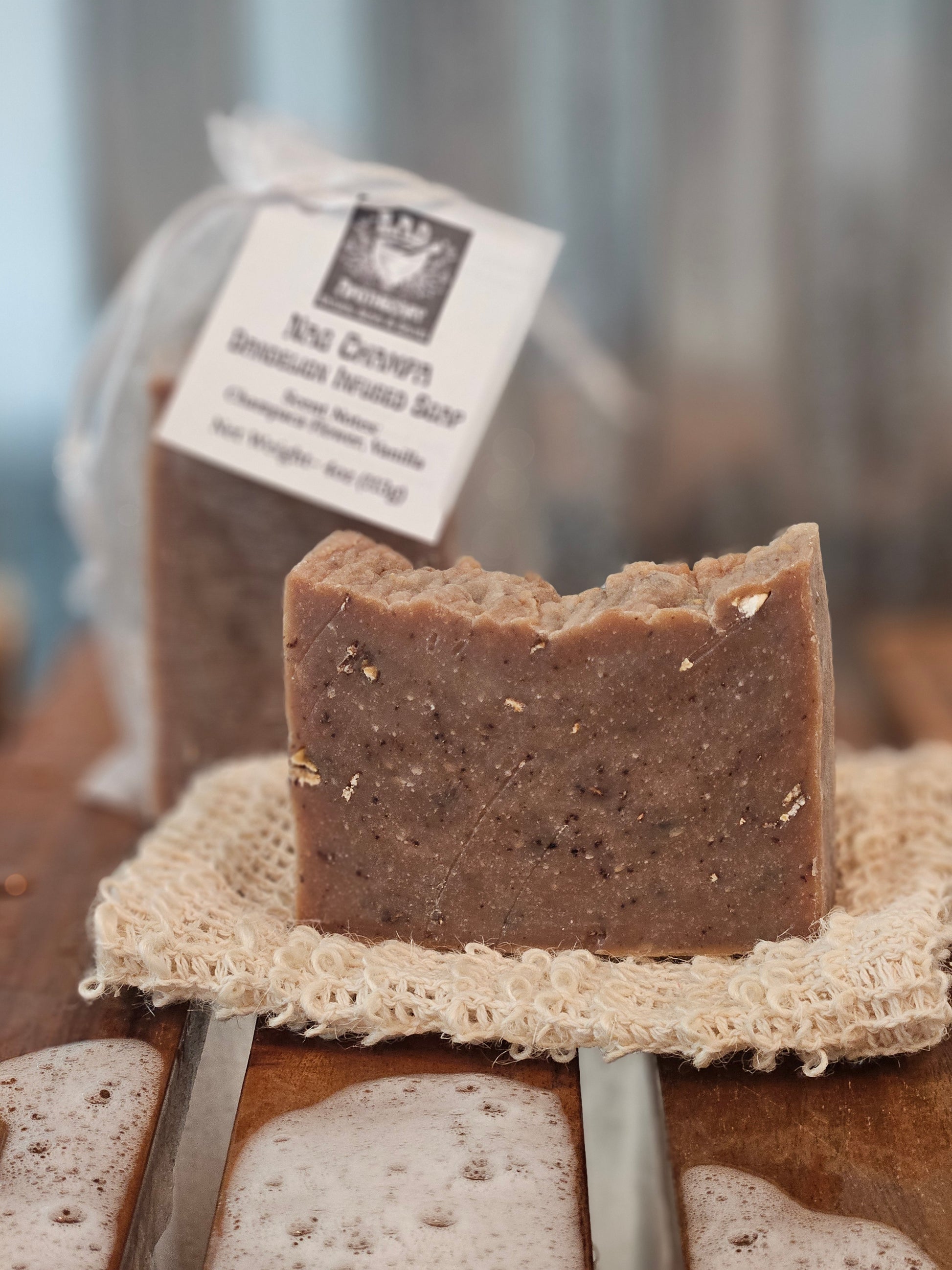 Nag Champa — Handmade Dandelion‑Infused Soap
