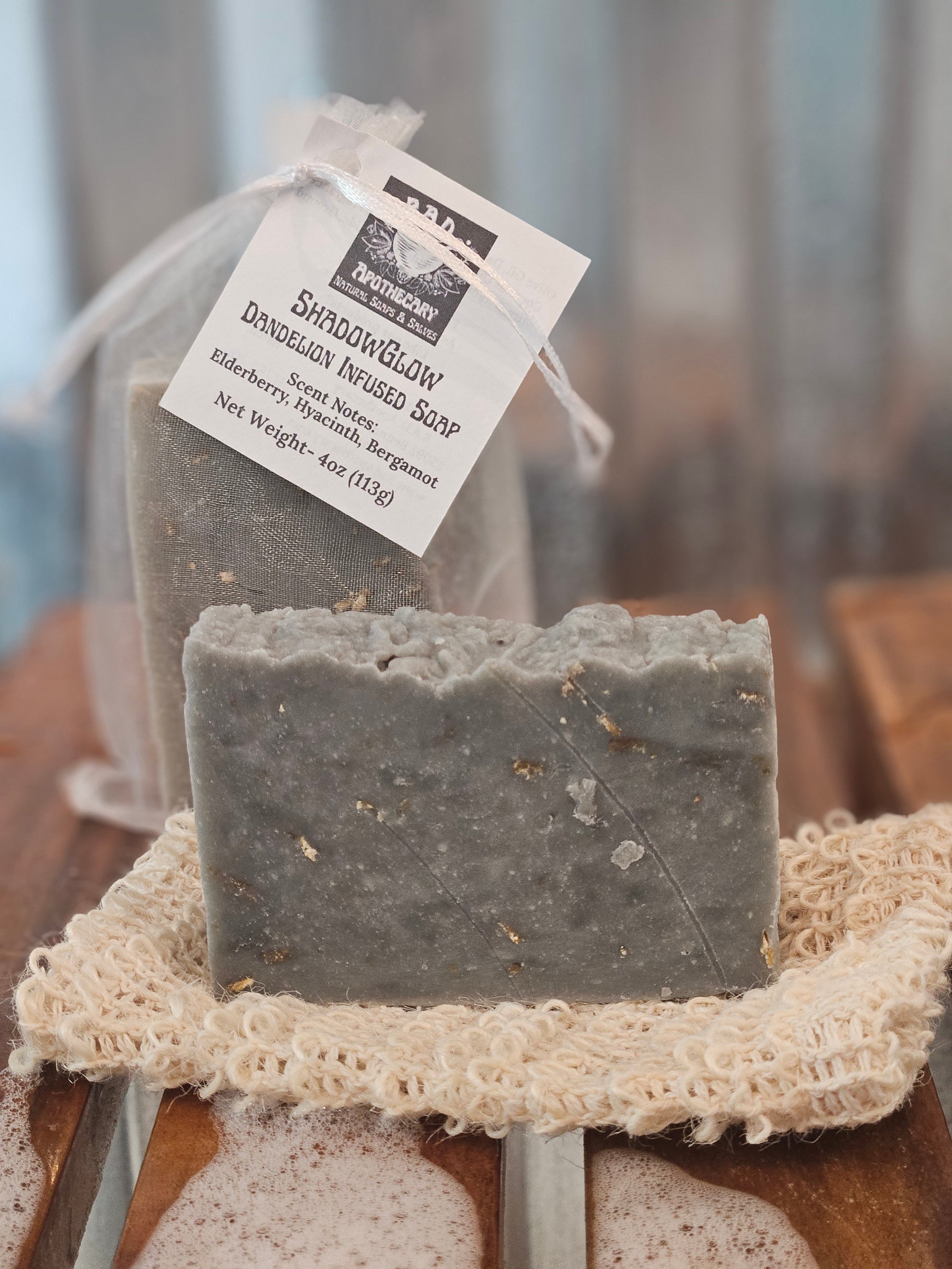 ShadowGlow — Handmade Dandelion‑Infused Soap