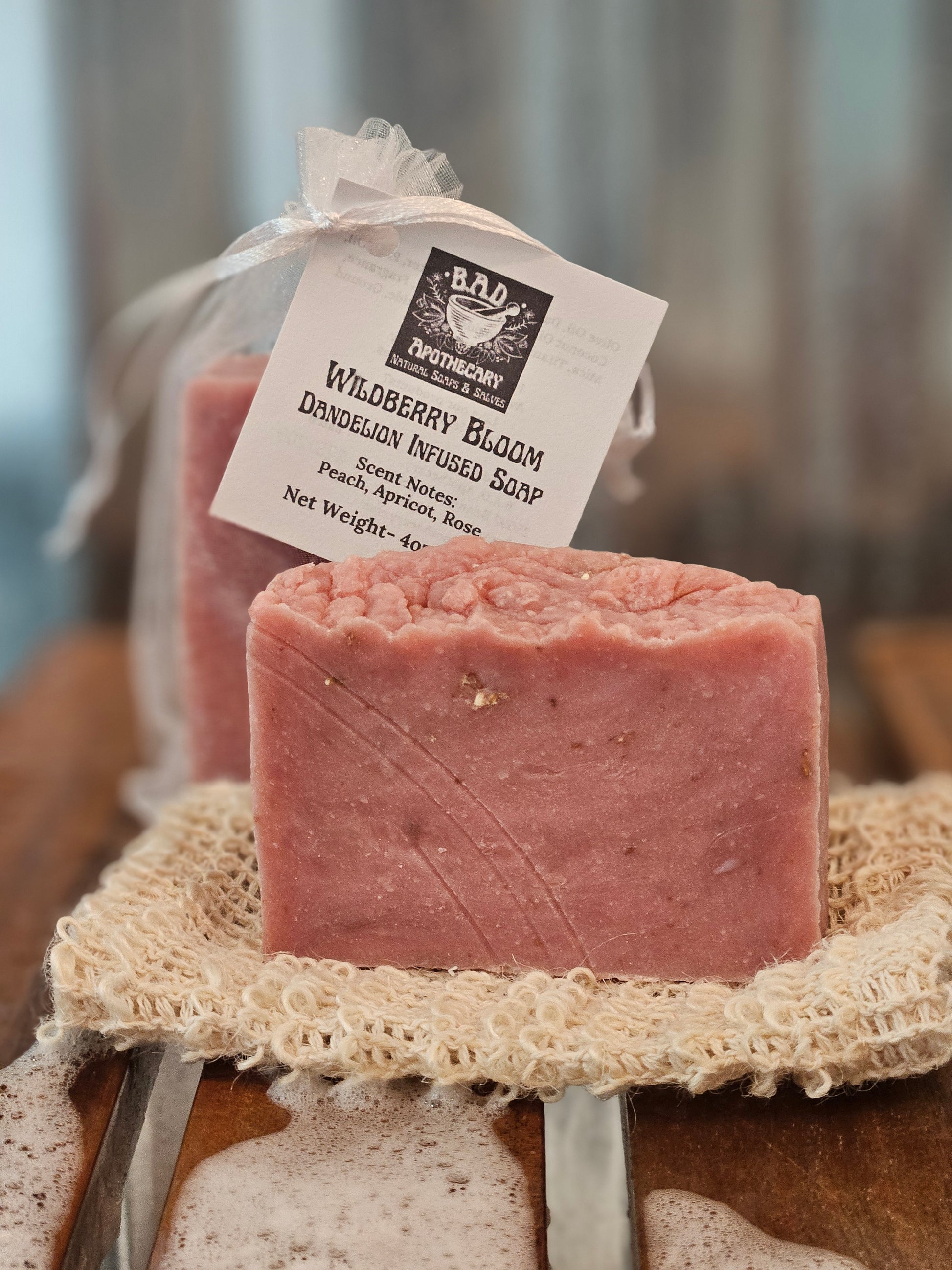 Wildberry Bloom — Handmade Dandelion‑Infused Soap