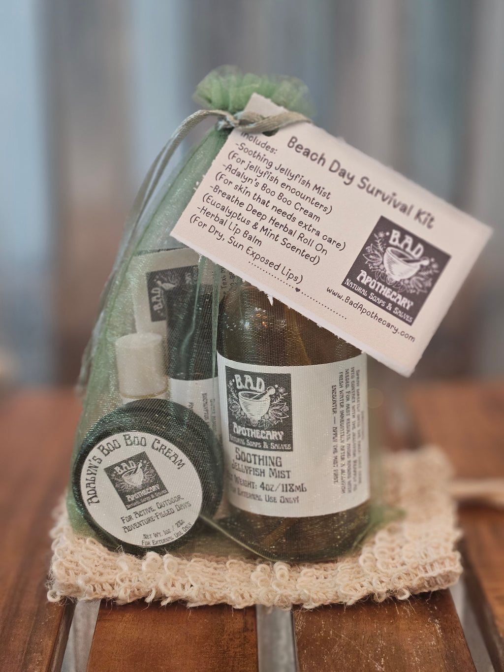 Beach Day Survival Kit — Handmade Herbal Summer Essentials