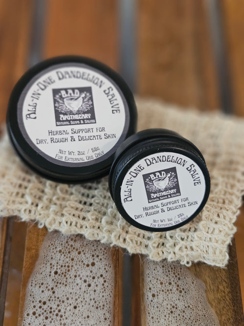 All‑In‑One Dandelion Salve — Traditional Herbal Skin Support