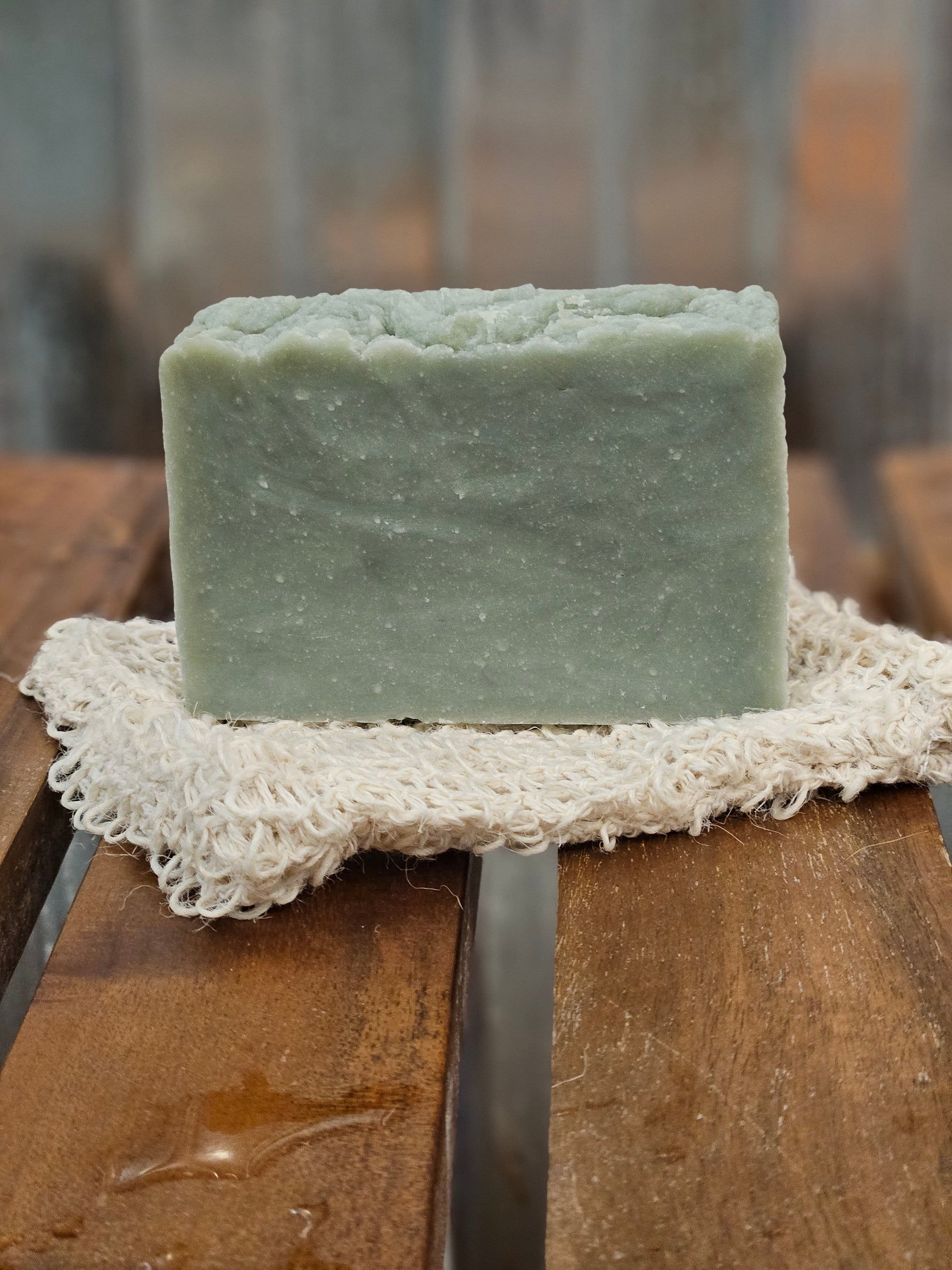 Trippy Hippie Dandelion-Infused Soap, Herbal Artisan Bar Soap by B.A.D. Apothecary